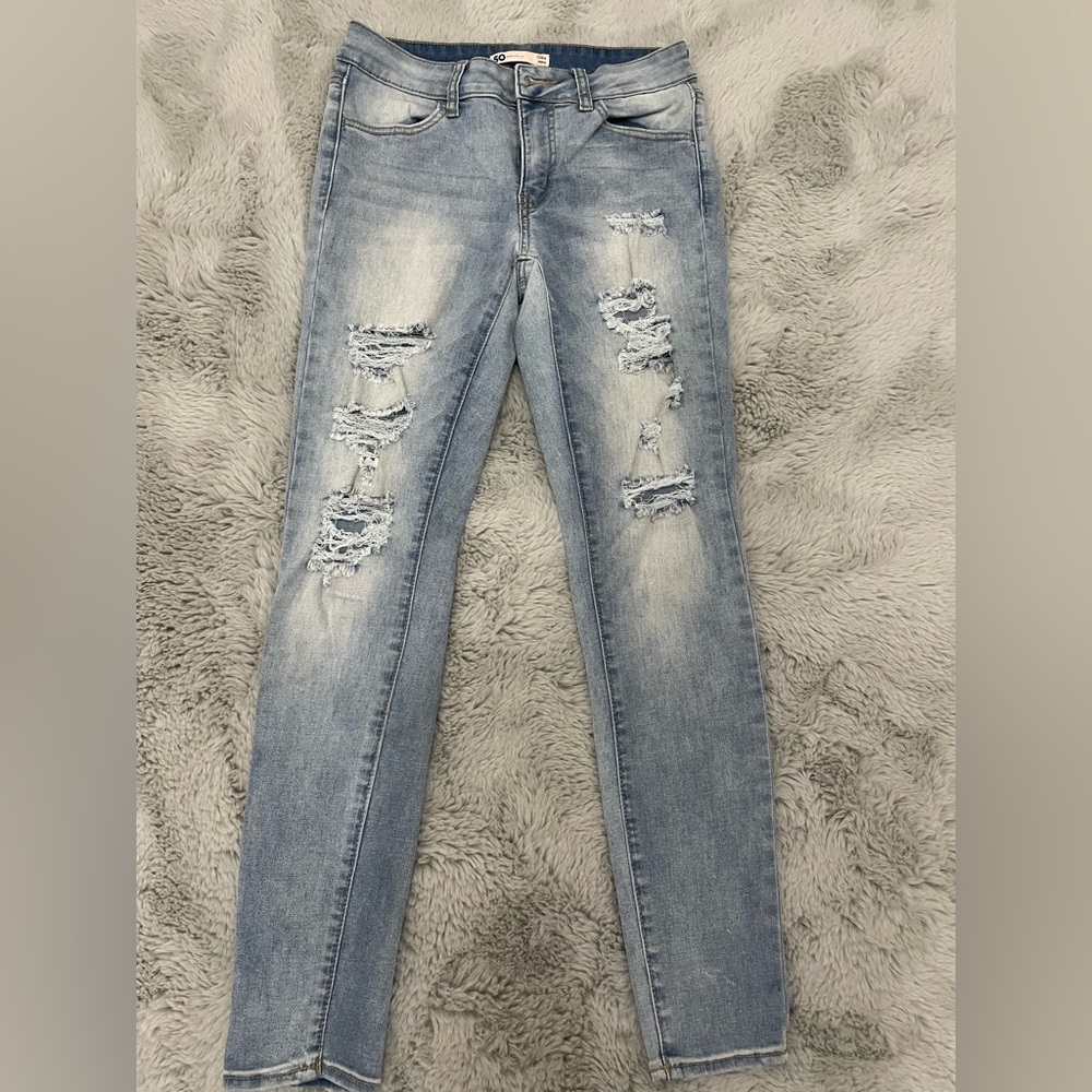 Light Blue Women's Jeggings
